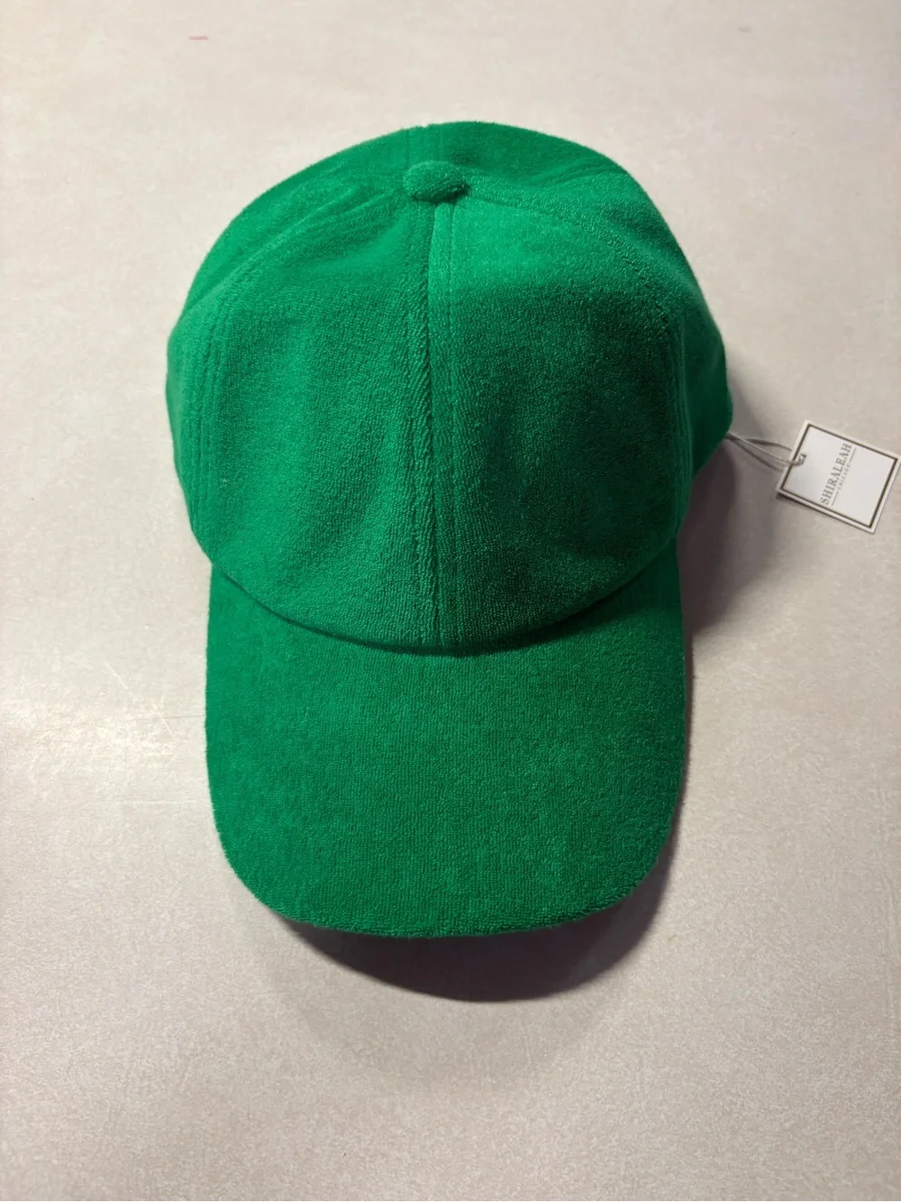 Shiraleah Sol Terry Ball Cap Kelly Green new with tag